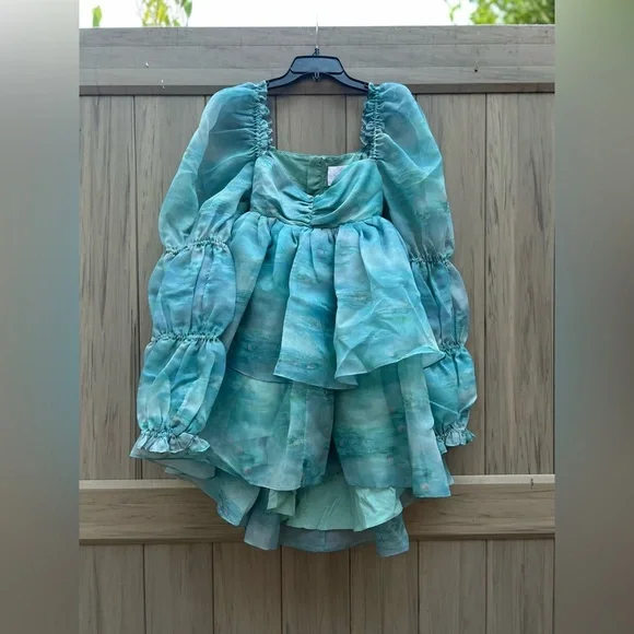 Selkie Water Lilies Moonlight Dress NEW